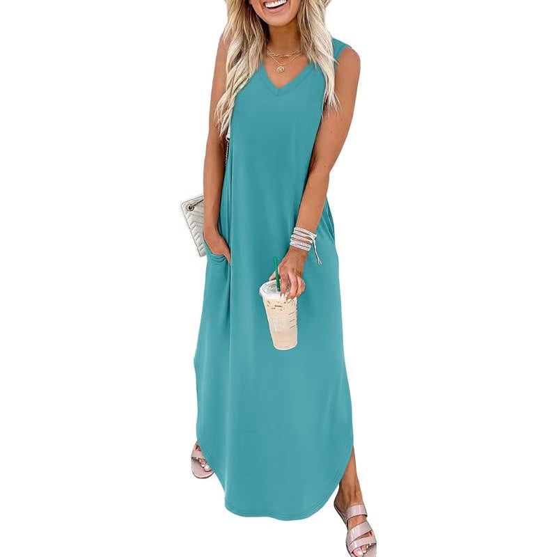 Summer Dresses Maxi Dress Vacation Beach Sundresses