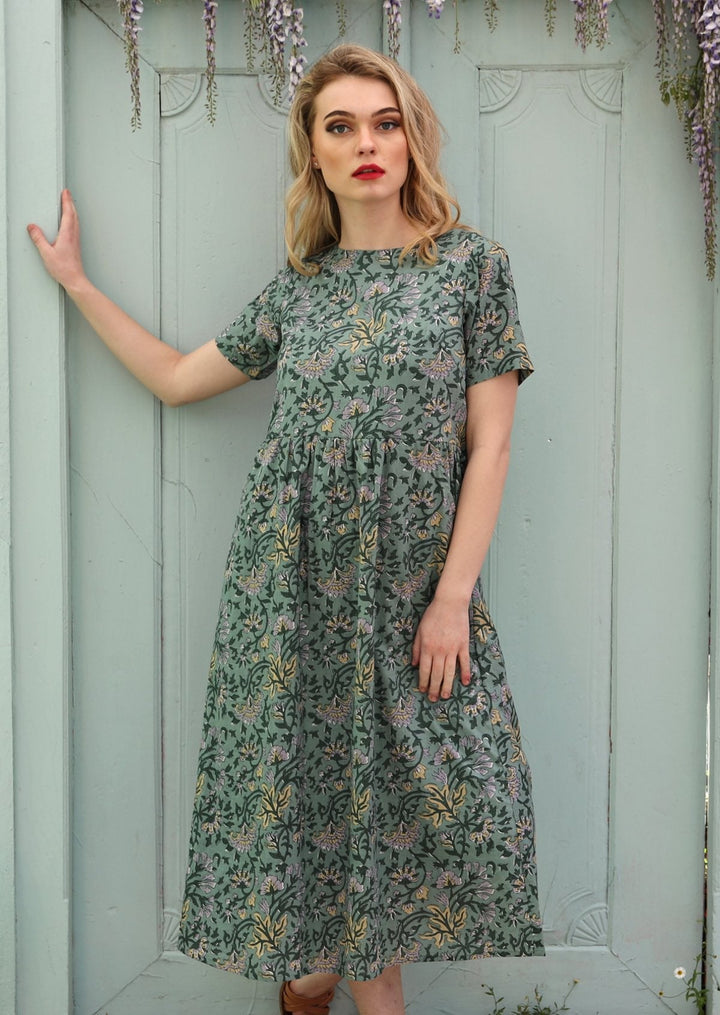 August Dress Sage