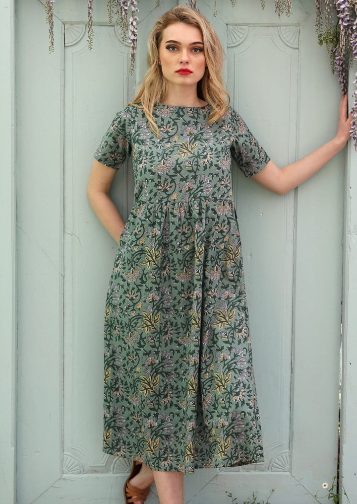 August Dress Sage