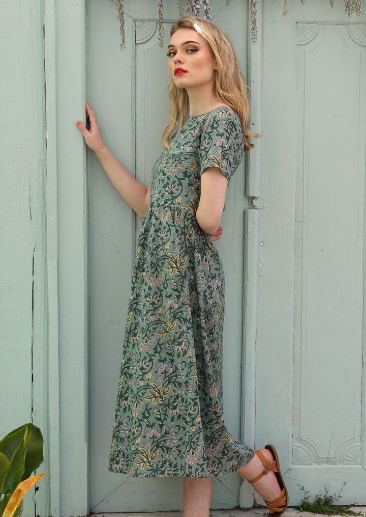 August Dress Sage