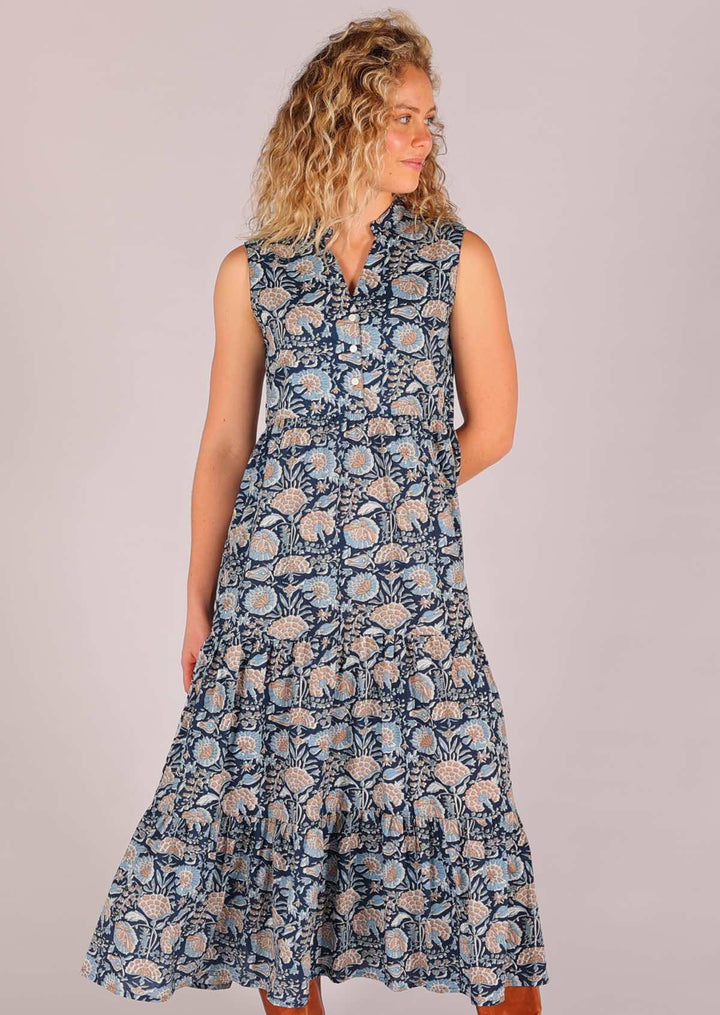 Boho Tiered Maxi Dress Dahlia