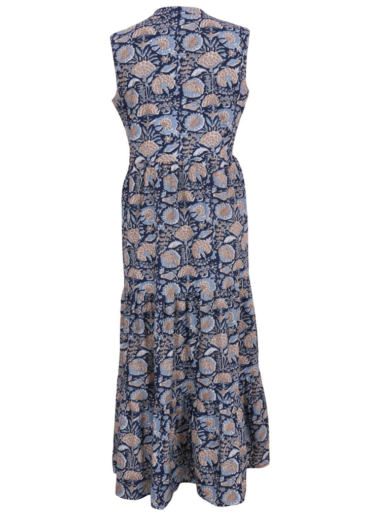 Boho Tiered Maxi Dress Dahlia