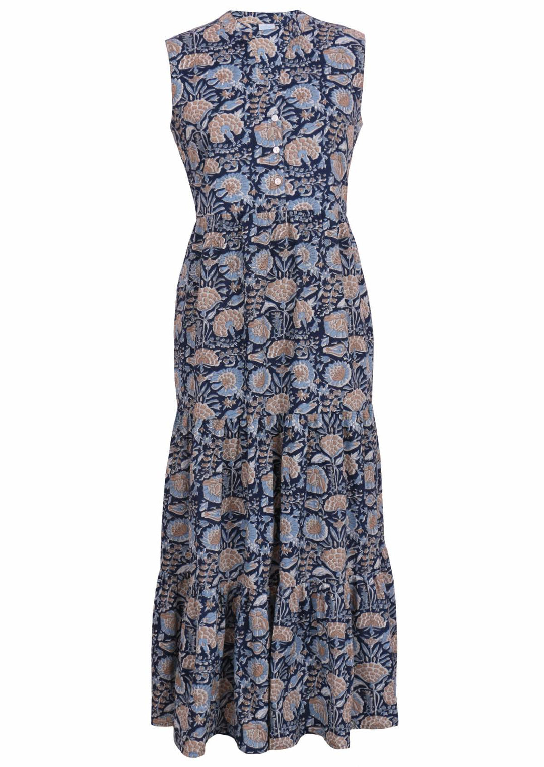 Boho Tiered Maxi Dress Dahlia