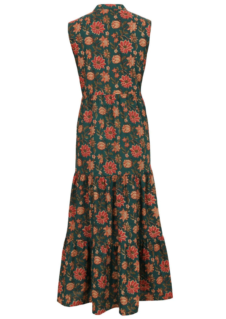 Boho Tiered Maxi Dress Vanya