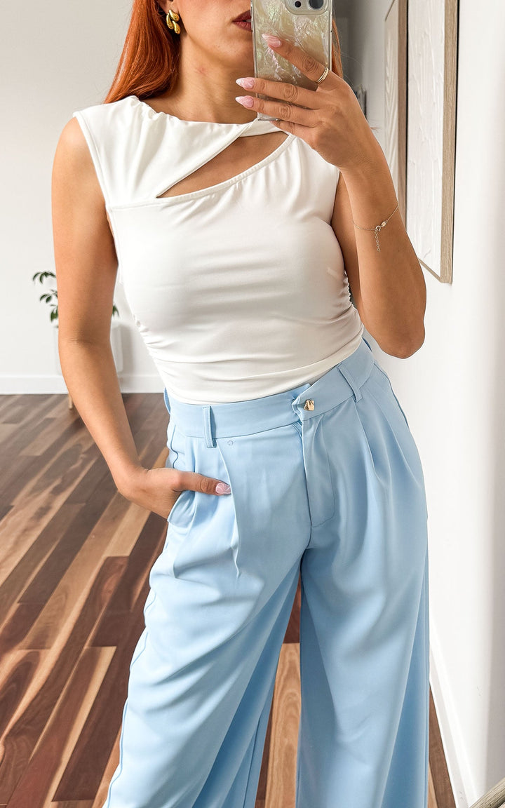 Knoxie Top - White