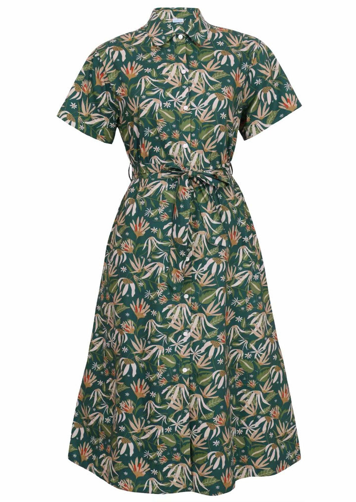Chelsea Dress Flannel Flower