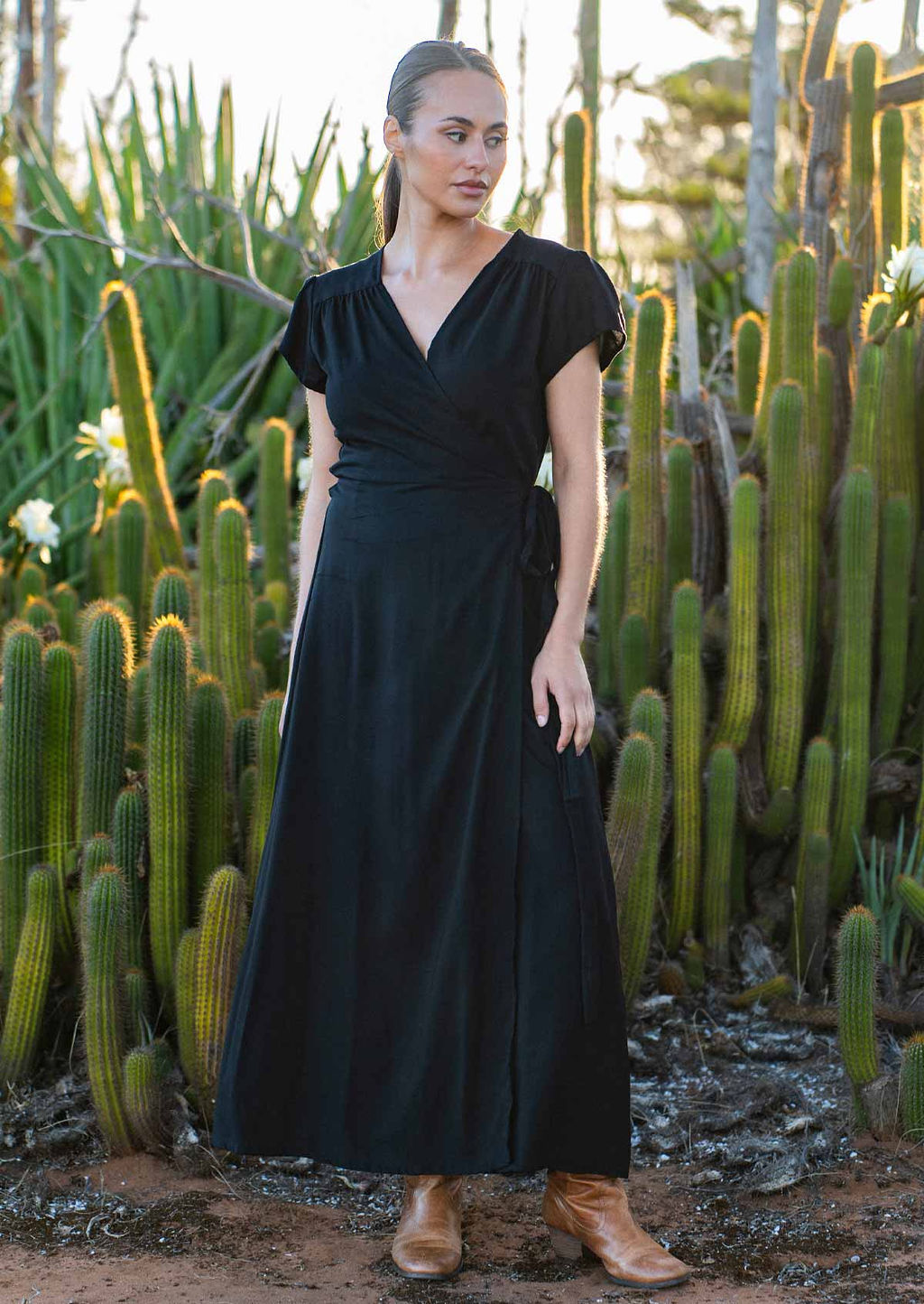 Francesca Dress Black