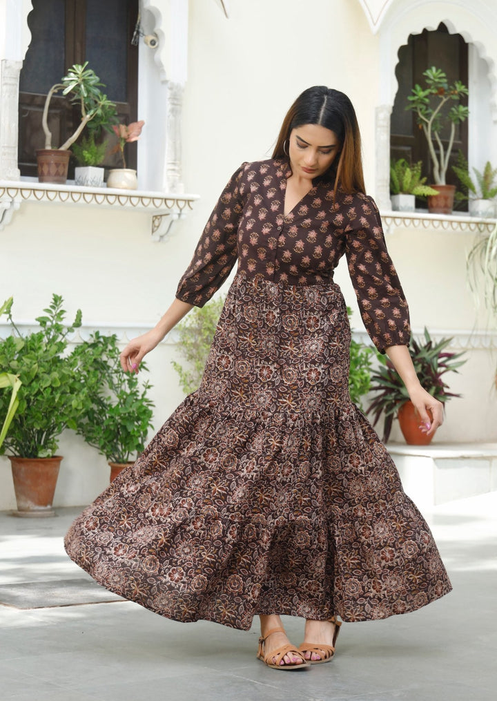 Mahika Tiered Maxi Dress