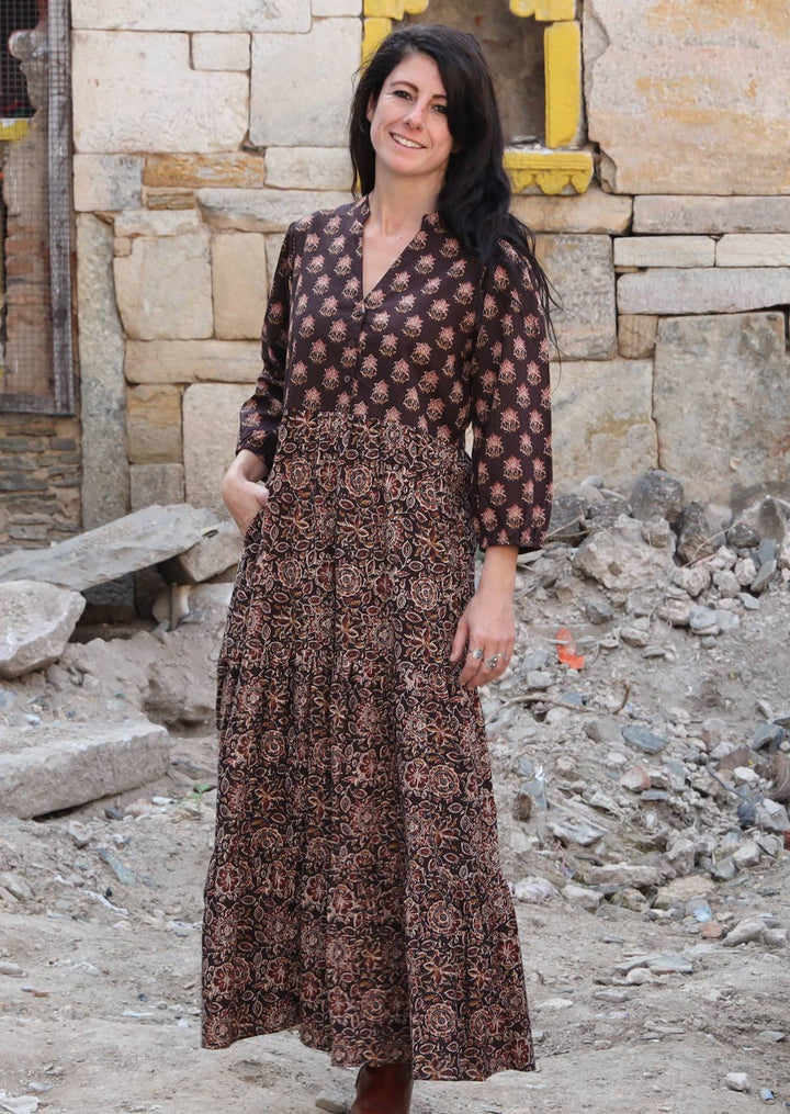 Mahika Tiered Maxi Dress