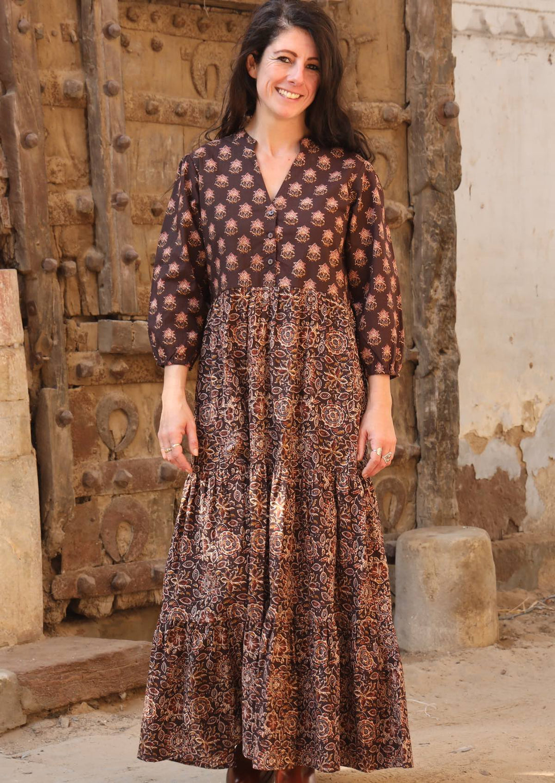 Mahika Tiered Maxi Dress