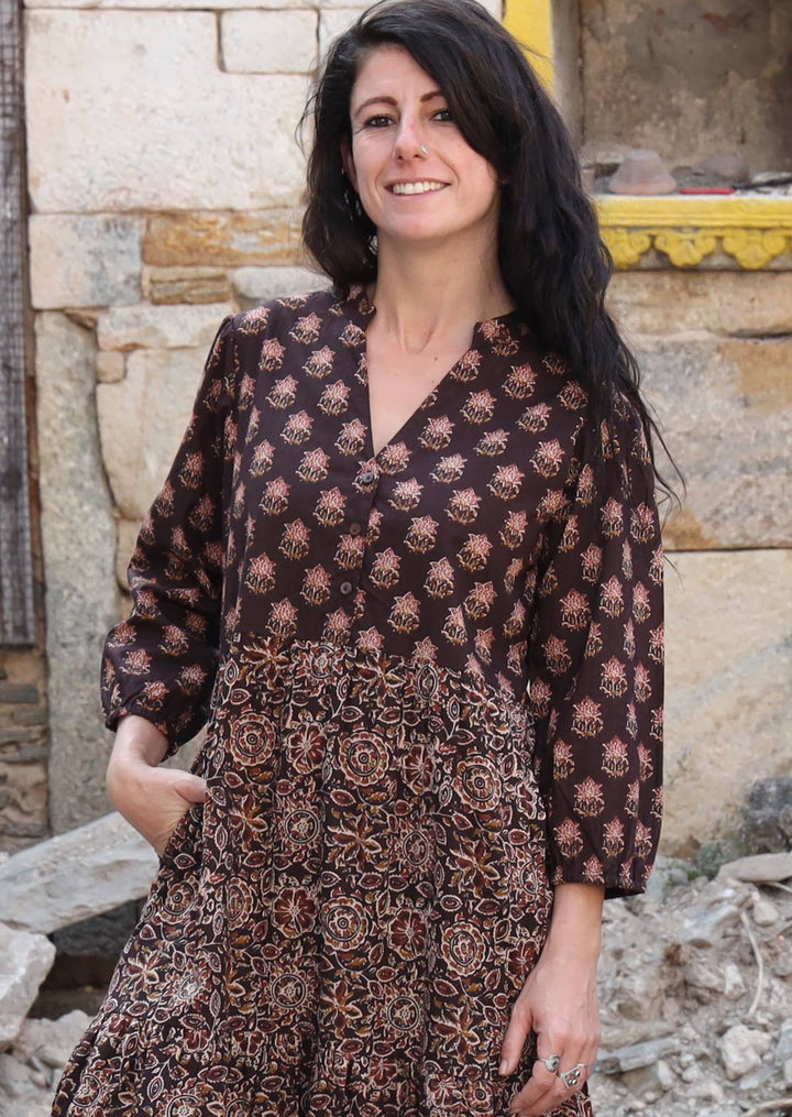 Mahika Tiered Maxi Dress