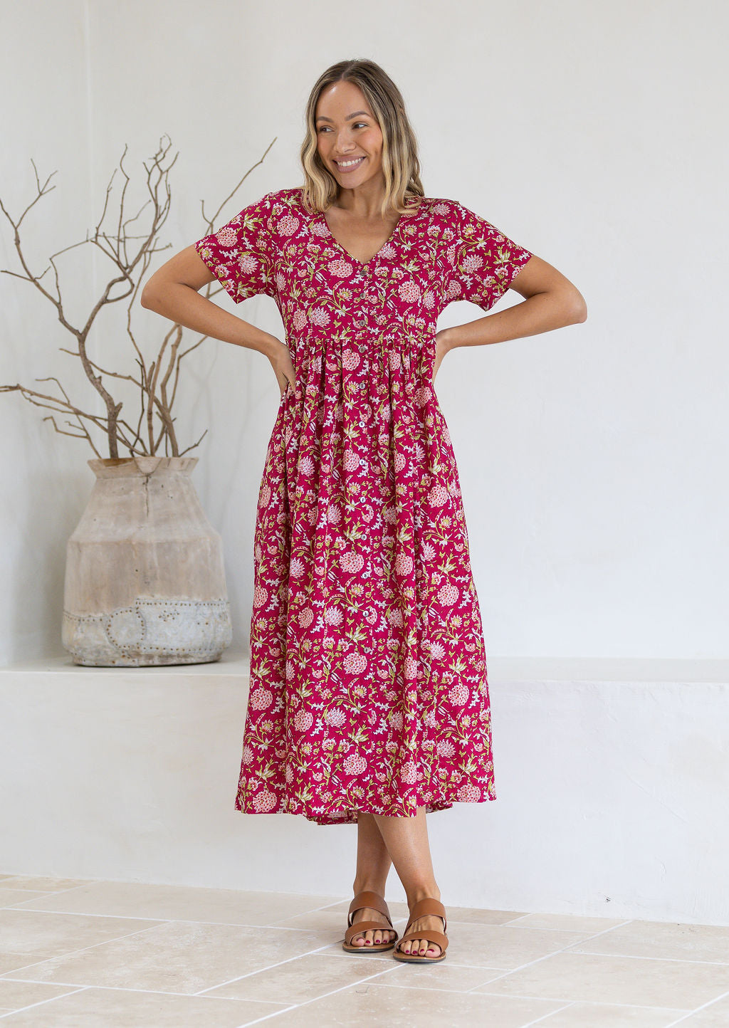 Promenade Dress Cranberry