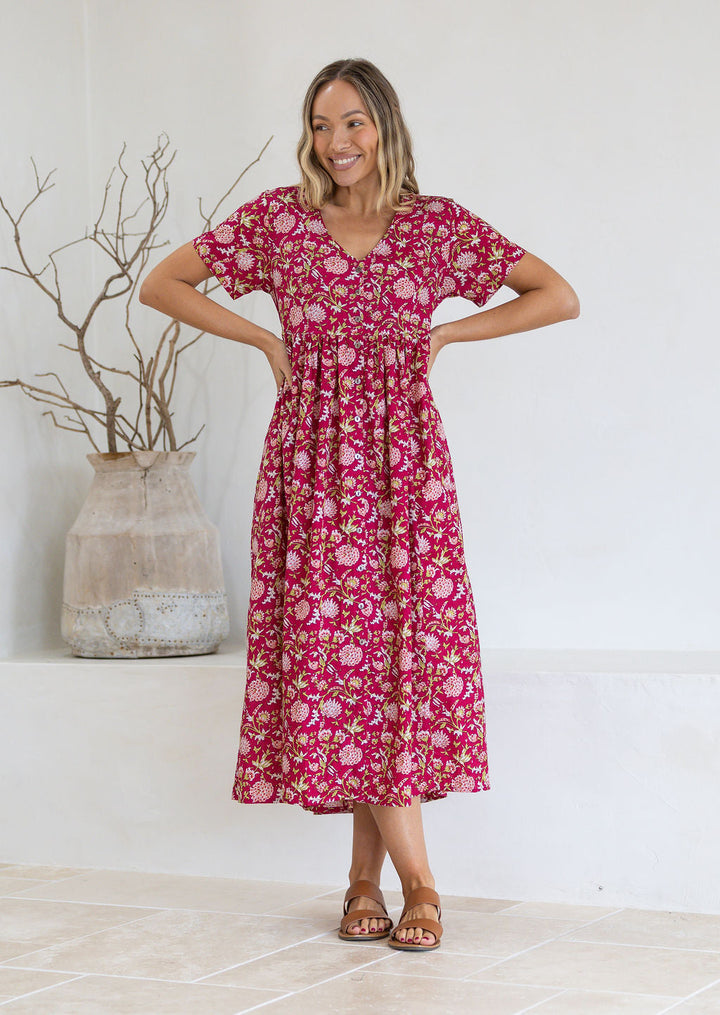Promenade Dress Cranberry