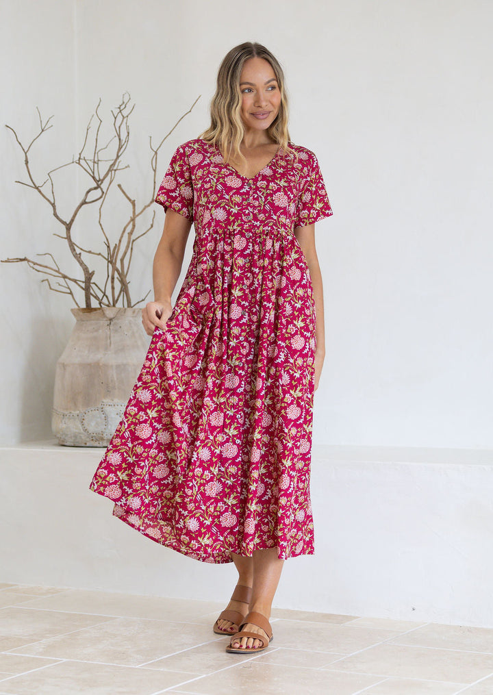 Promenade Dress Cranberry
