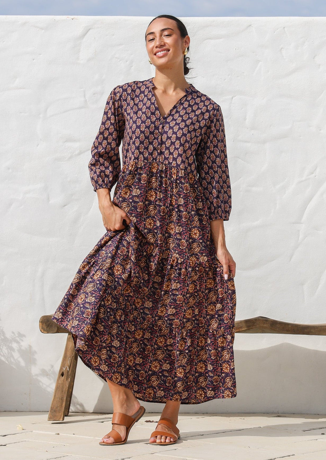 Raani Tiered Maxi Dress