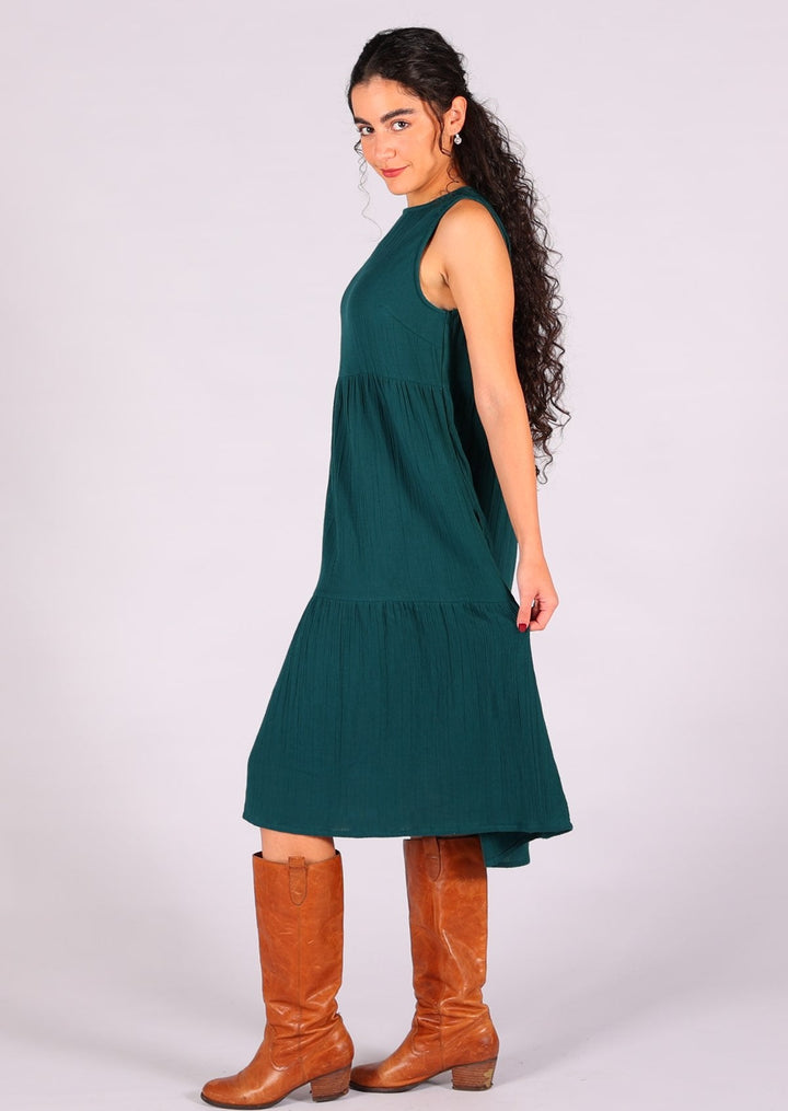 Tully Dress Deep Teal