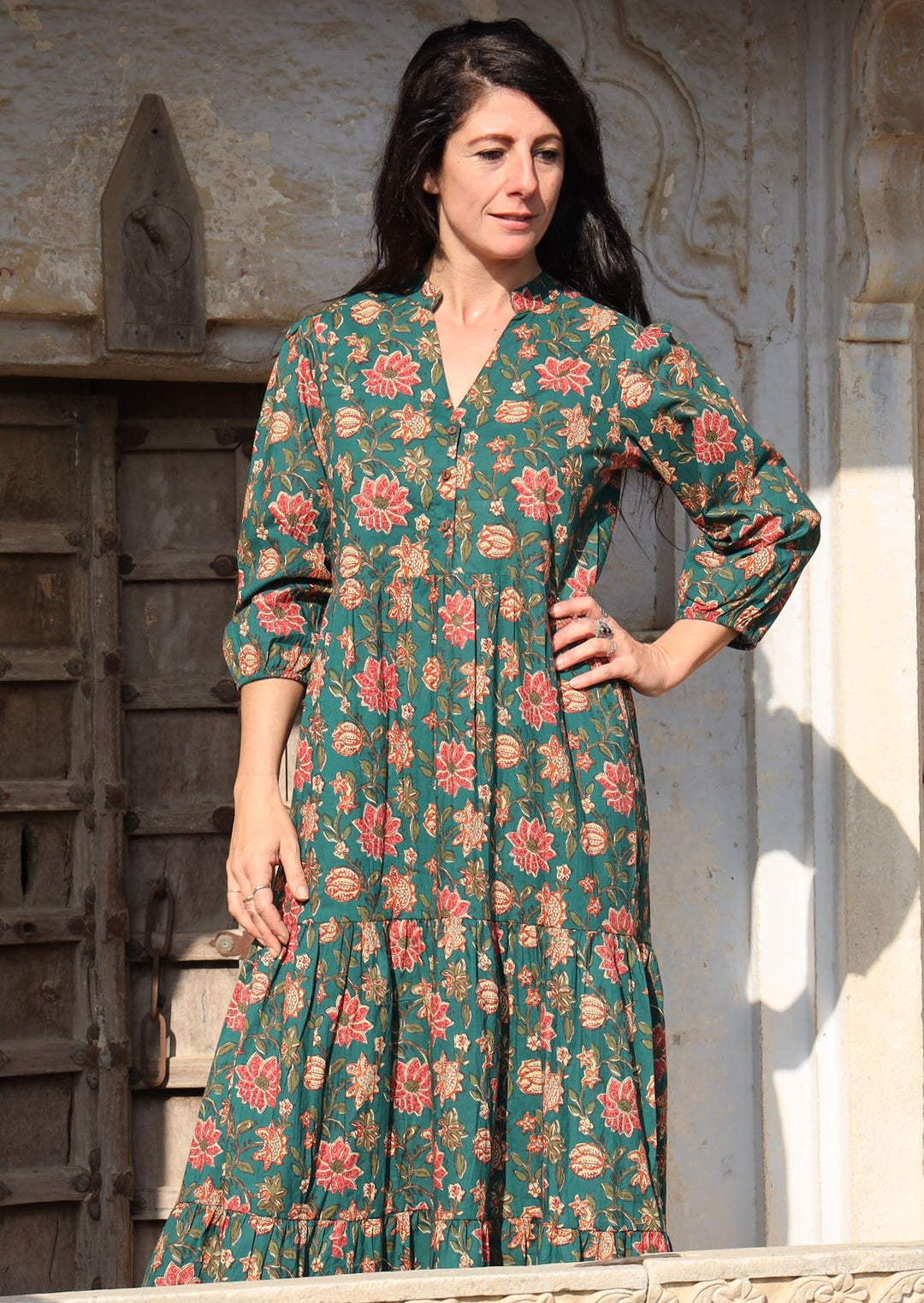 Vanya Tiered Maxi Dress