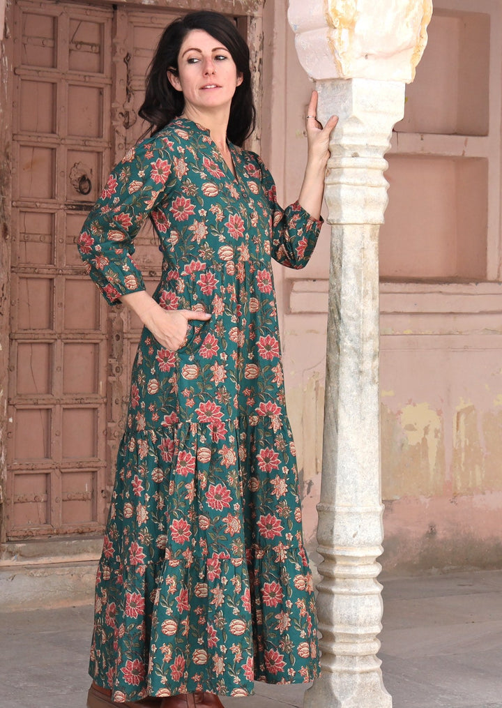 Vanya Tiered Maxi Dress