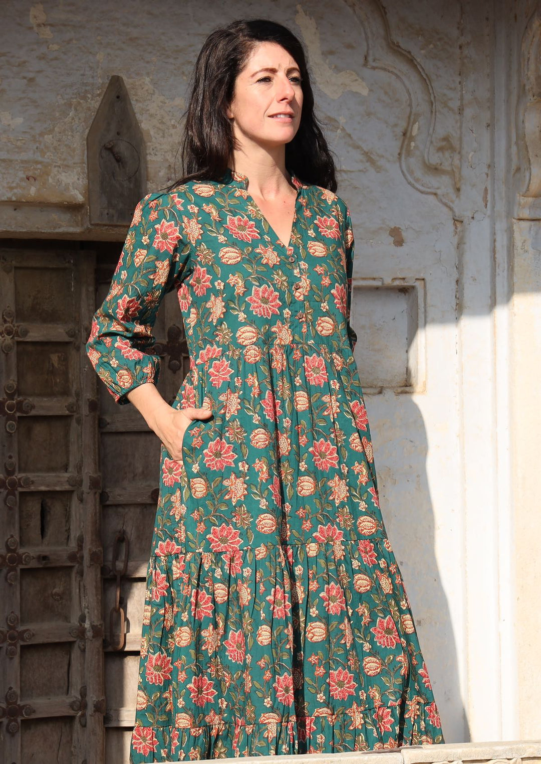 Vanya Tiered Maxi Dress