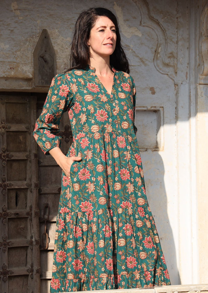 Vanya Tiered Maxi Dress