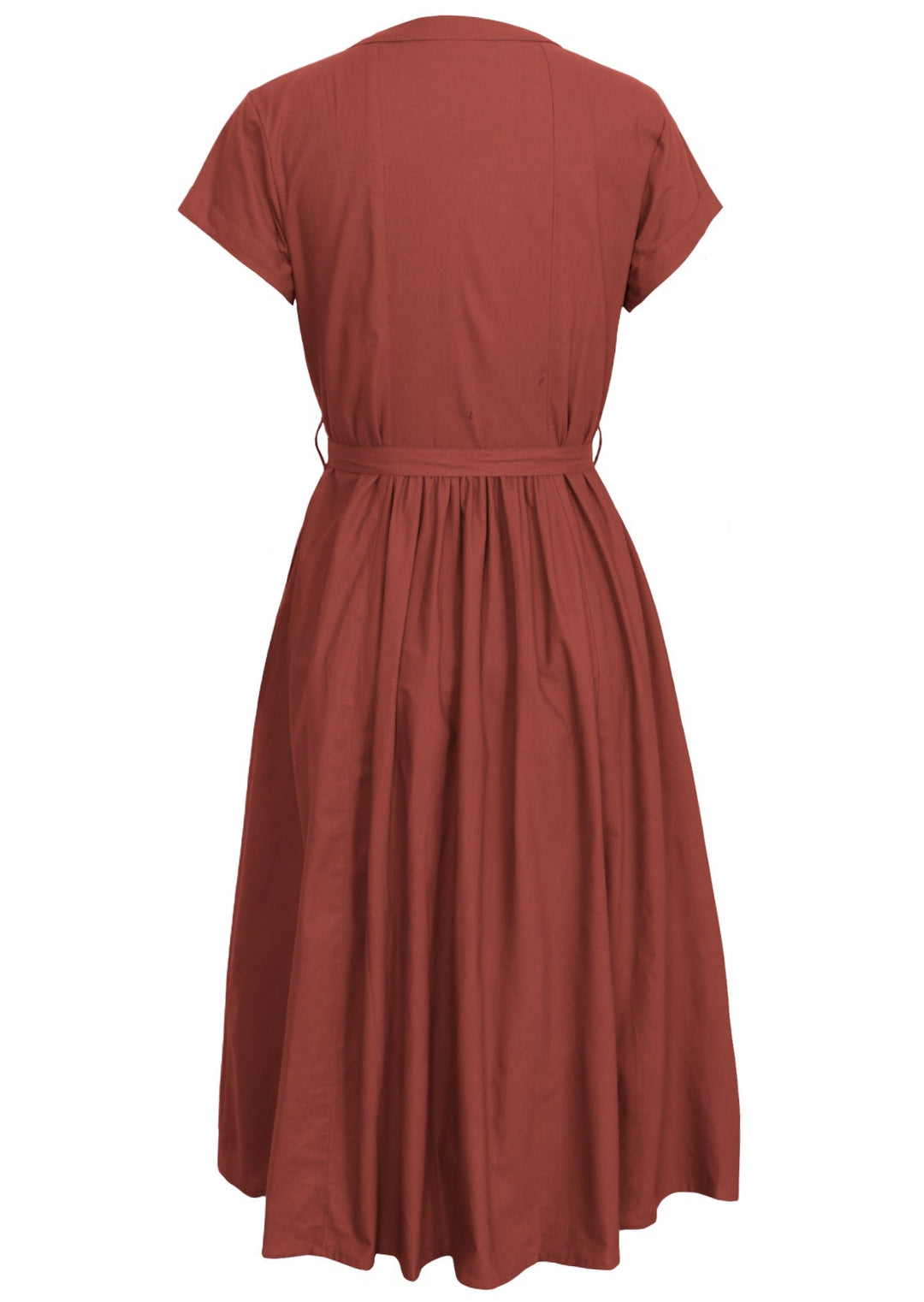Vivien Dress Burnt Henna