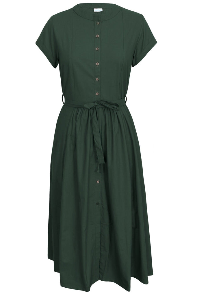 Vivien Dress Jungle Green