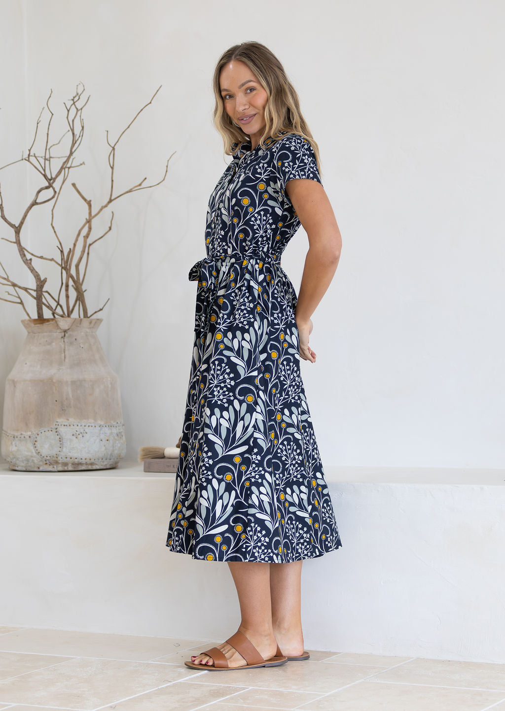 Vivien Dress Wattle