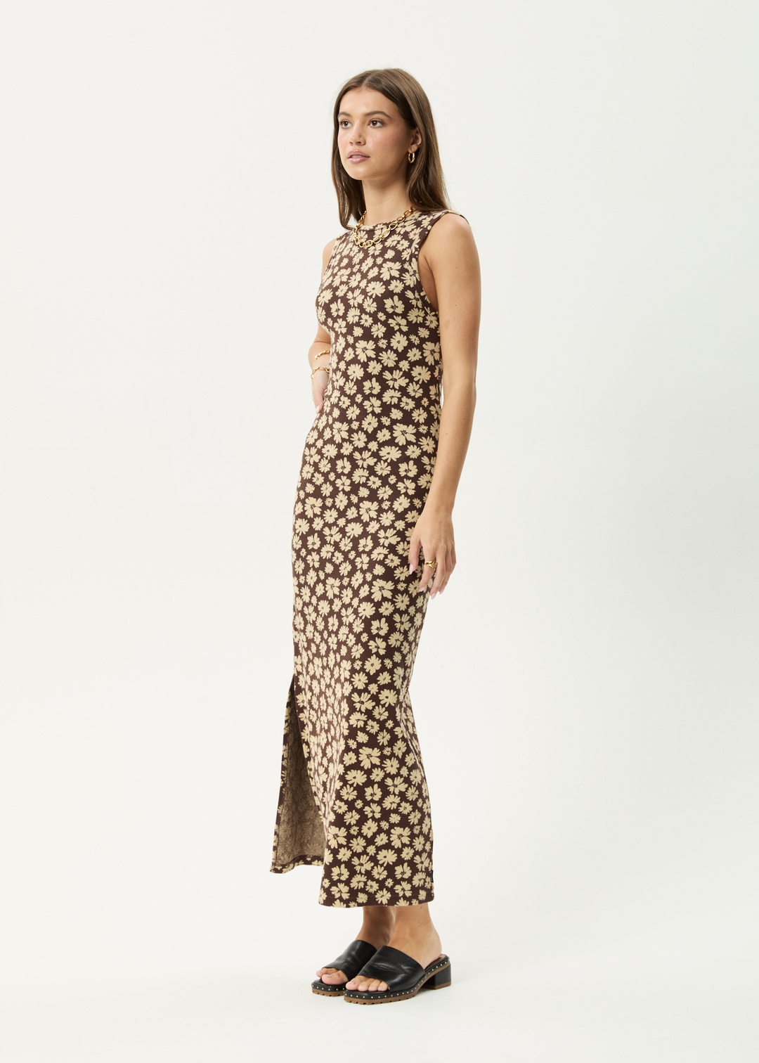 Womens Astoria - Maxi Dress - Coffee