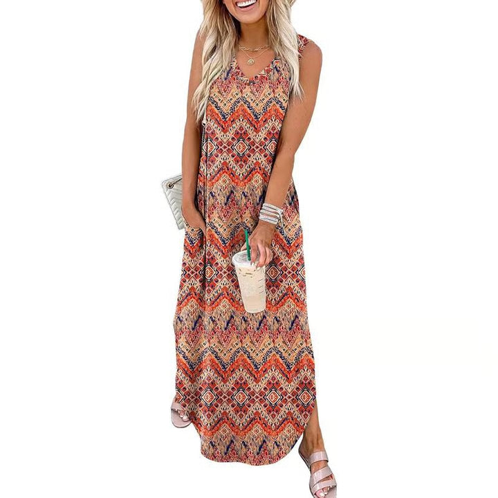 Summer Dresses Maxi Dress Vacation Beach Sundresses